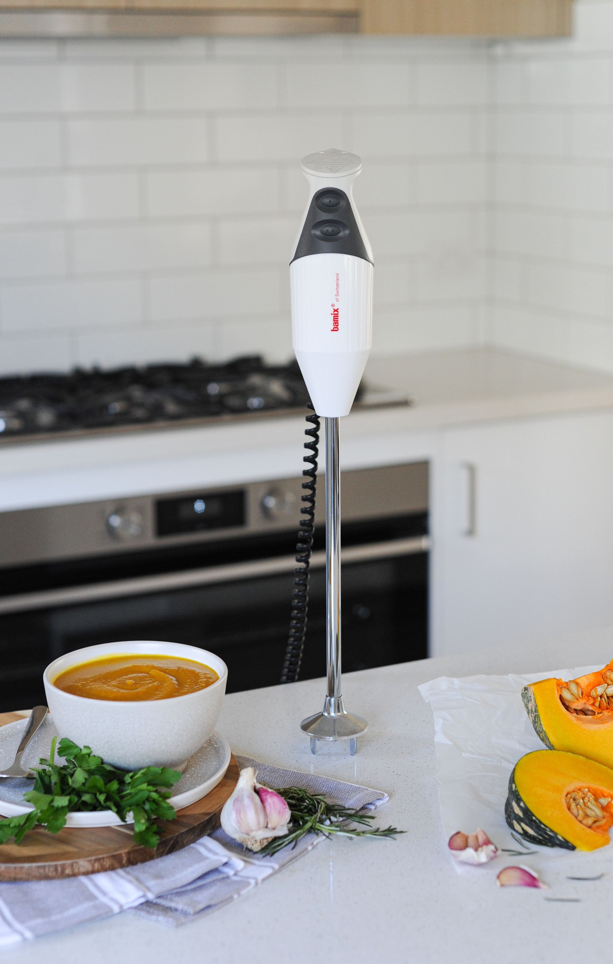 Bamix Gastro Immersion Blender 350W Light Grey - Bamix Gastro Immersion Blender 350W Light Grey -